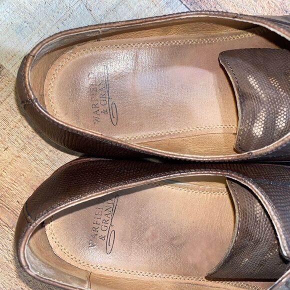 Warfield & Grand leather Oxfords cap toe dress shoe - Picture 13 of 13